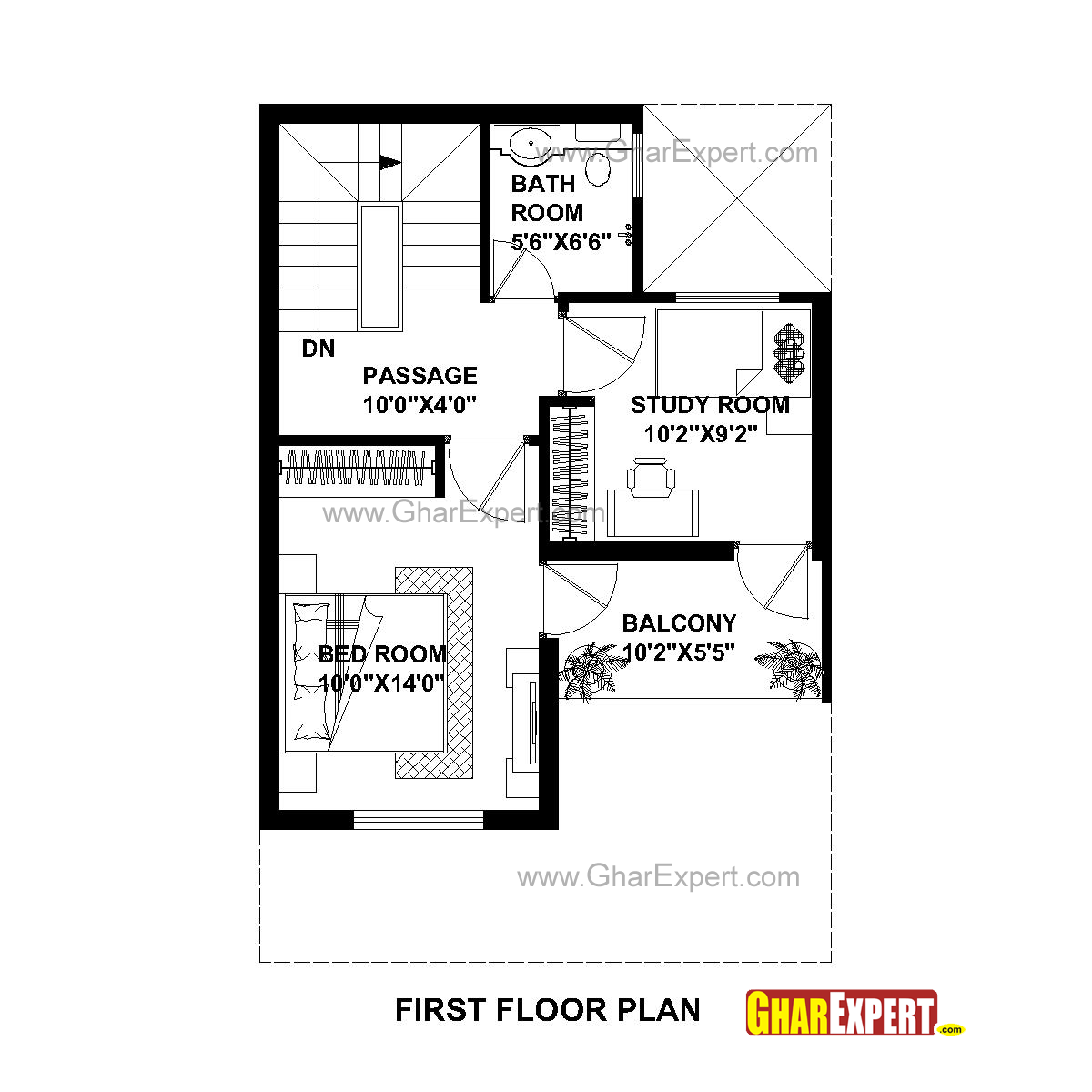 House Plan For 22 Feet By 33 Feet Plot Plot Size 81 Square
