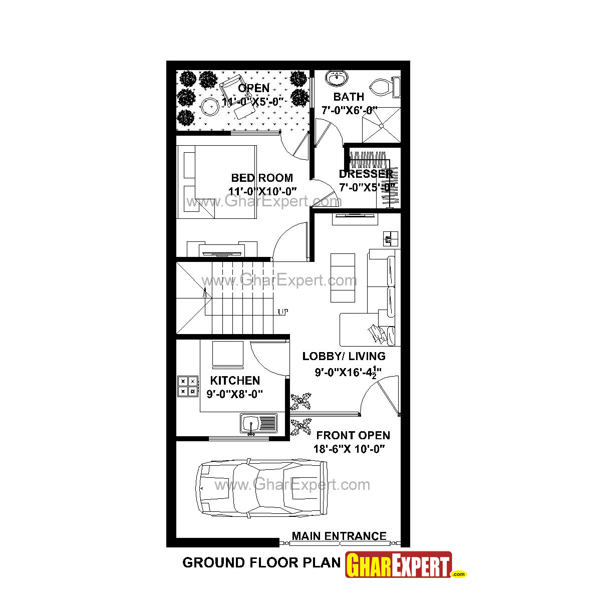 20 By 40 House Plans