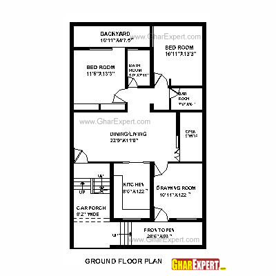 50 Three “3” Bedroom Apartment/House Plans | Roommate, Bedrooms ...