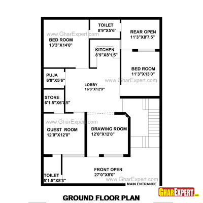 Sample Floor Plan Dwg File