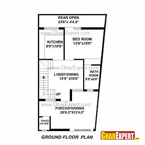 Foot House Plan