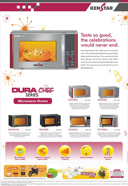 Company : Kitchen : Kenstar Microwave Ovens