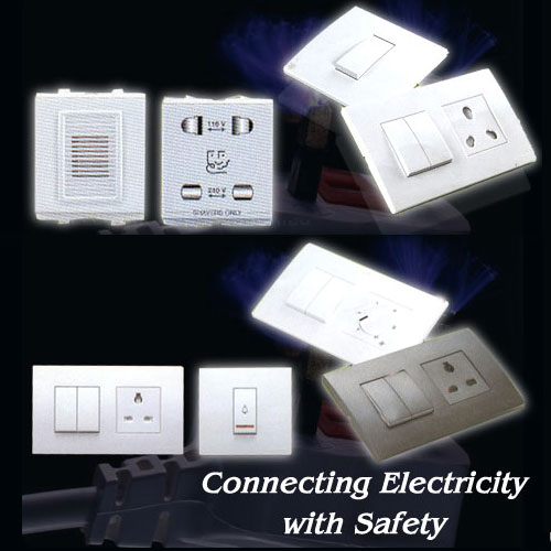 Company : Wiring and Electrical fitting : Vinay Modular Switches