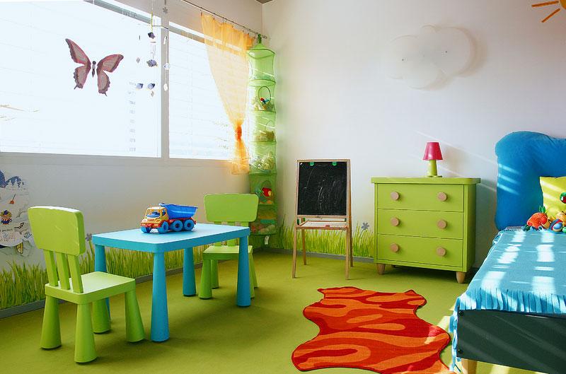 Green kids room