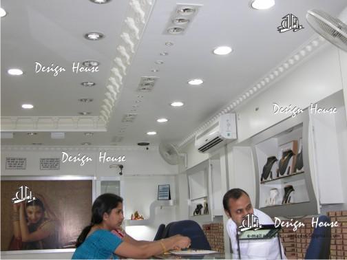 Jewelery Showroom Ceiling Design Gharexpert