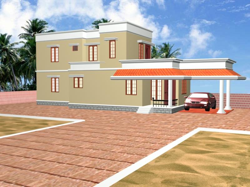 house plans kerala model. front Elevation Kerala model