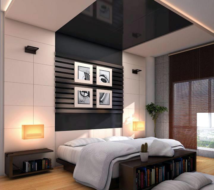 Bedroom Wall Decor And False Ceiling Gharexpert