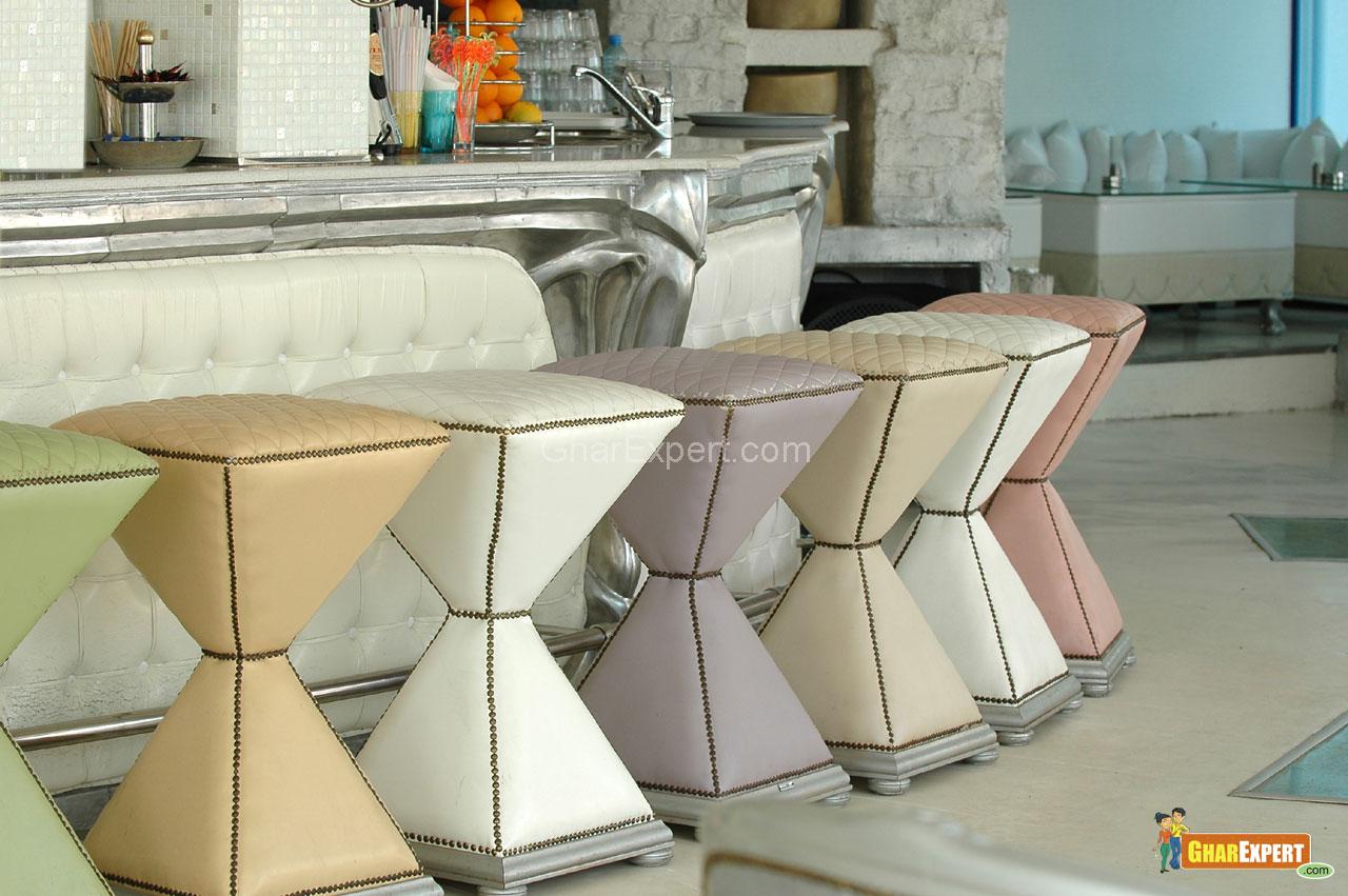 Stylish Bar Stools in Living R....