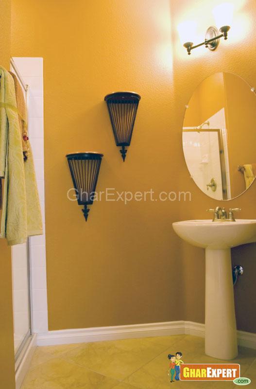 Wall Sconces in Bathroom