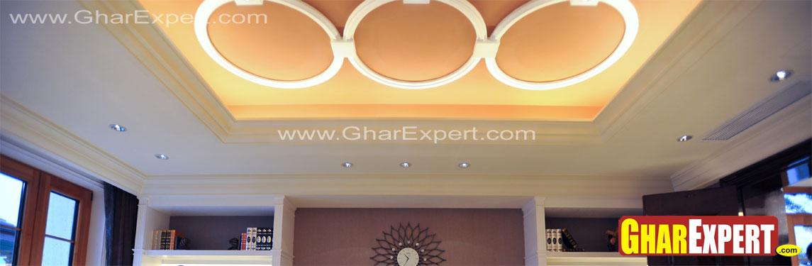 Simple Pop False Ceiling Design Gharexpert