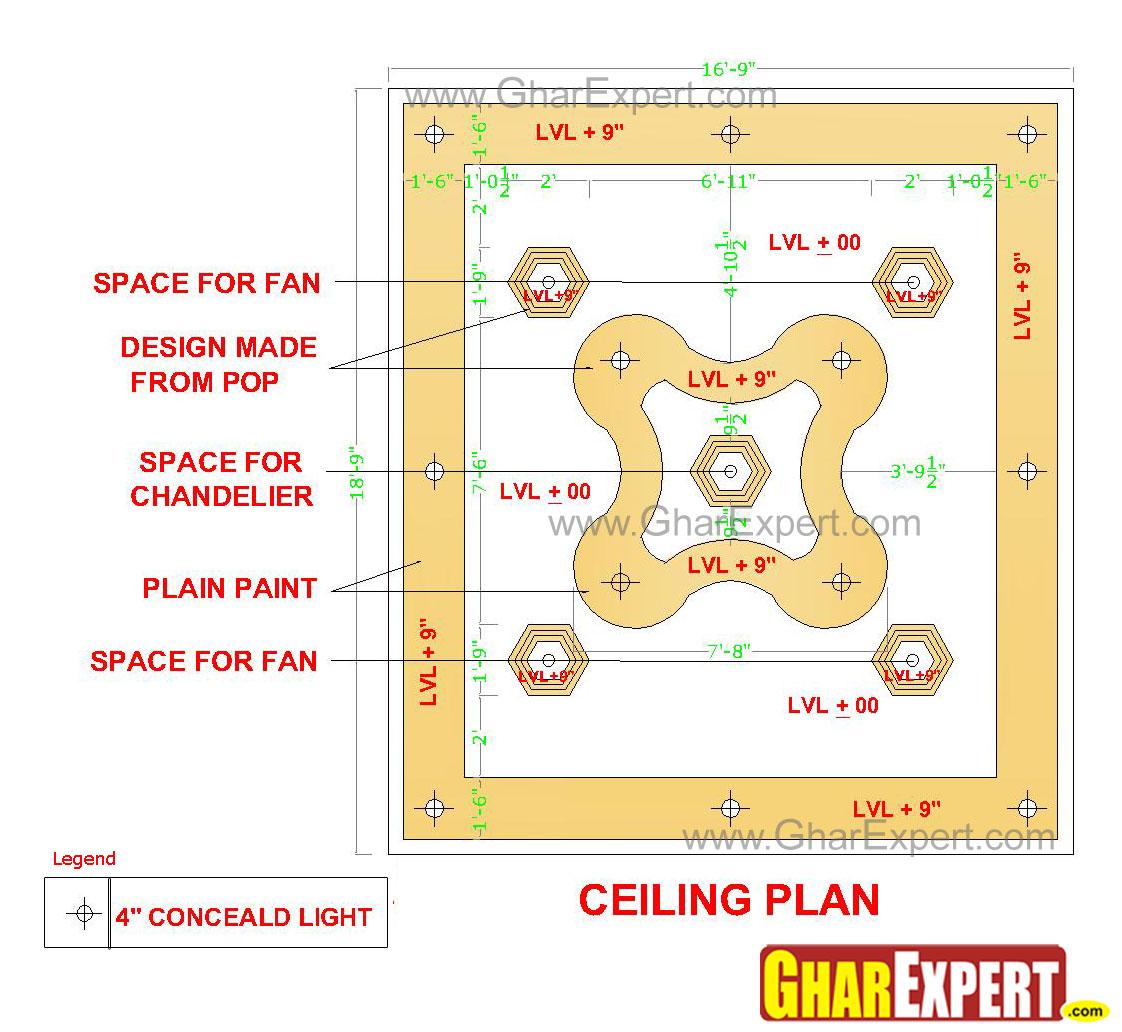 Simple Economical Pop False Ceiling Design Gharexpert