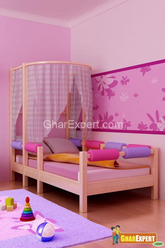 Canopy Decor over Toddler Bed