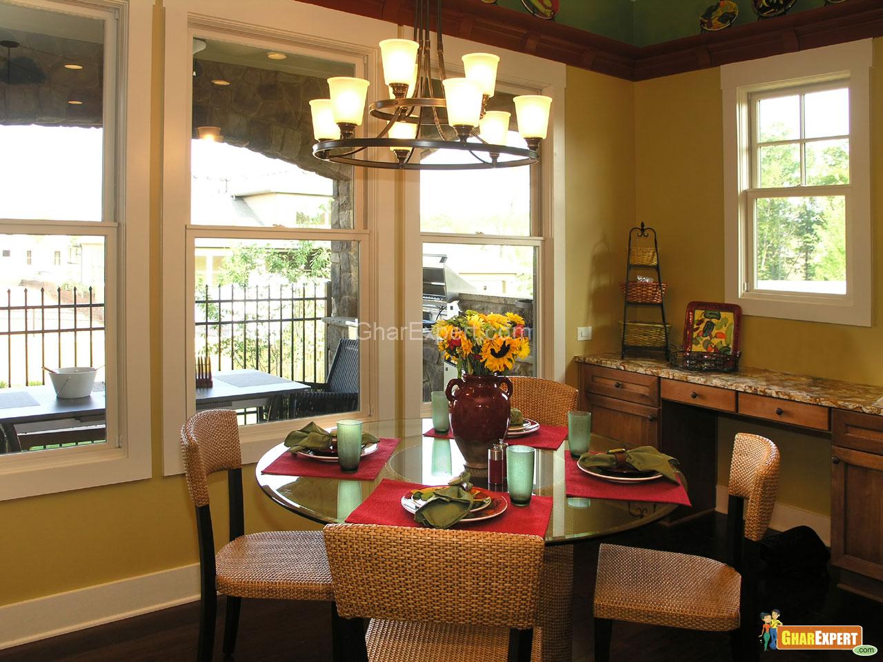 Cane Chairs in Dining