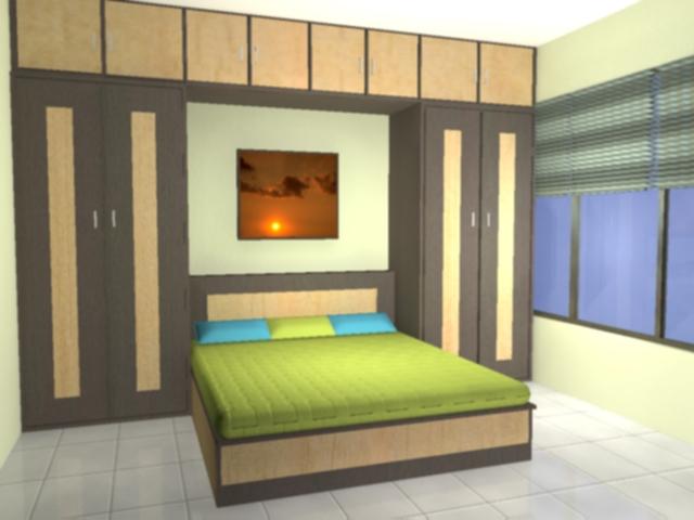 Wardrobe in small Bedroom - GharExpert