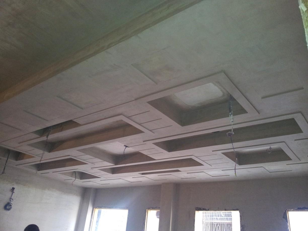 False Ceiling For Living Room Gharexpert