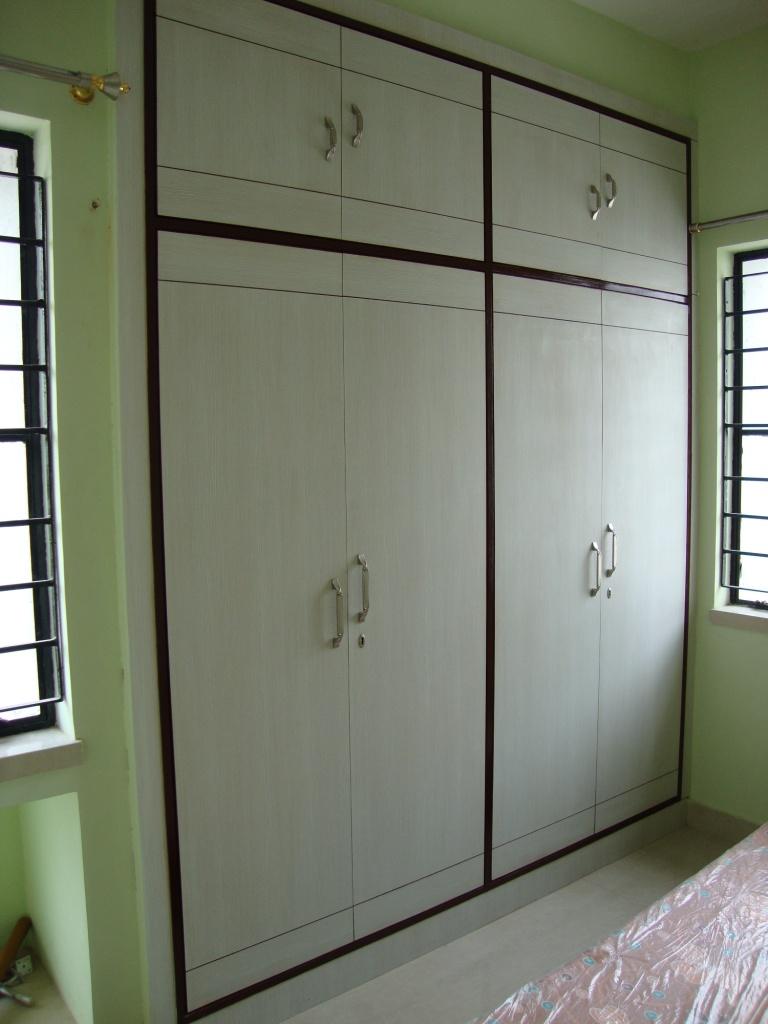 Plain Simple Wardrobe Design Gharexpert
