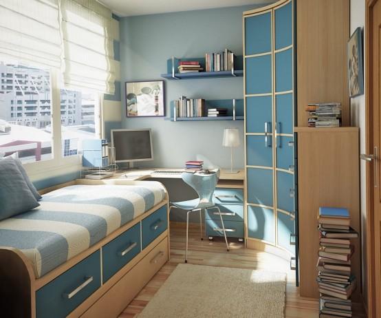 Corner Study Table Placement With Single Bed Gharexpert