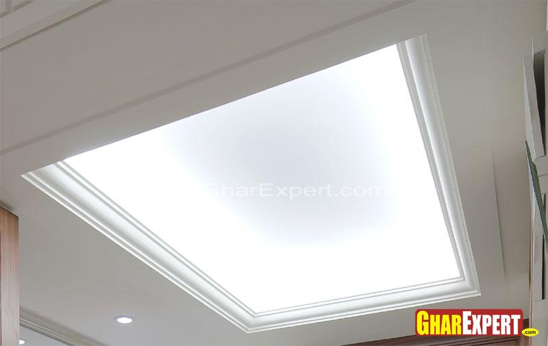 False Ceiling With Lighting Gharexpert