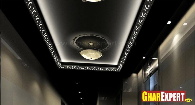 Suspended Ceiling In Black Gharexpert