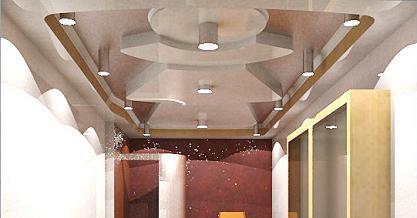 Booth False Ceiling Idea Gharexpert