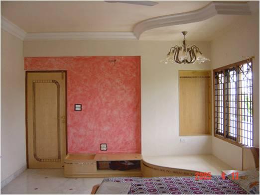 Bedroom False Ceiling And Wall Painting Gharexpert