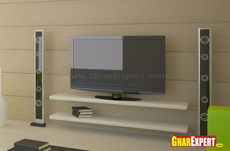 Lcd Wall Unit Design Gharexpert