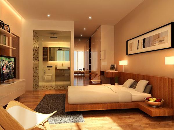 Master Bedroom Interior Walls Furniture Attached Bathroom