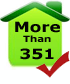 More than 351 Sq. Yards (More than 3151 Sq. Feet)