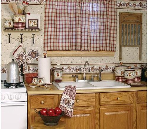 Country Kitchen Curtains Ideas