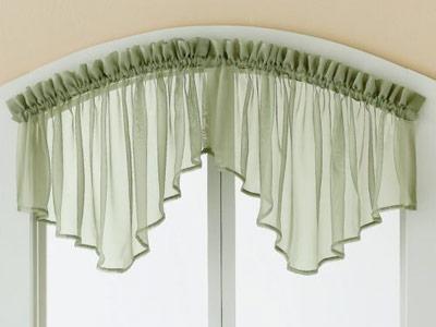 Kitchen valance curtain