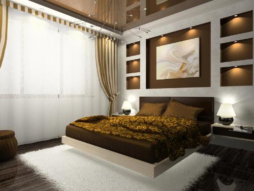 Netural Brown Color for Cozy Bedroom