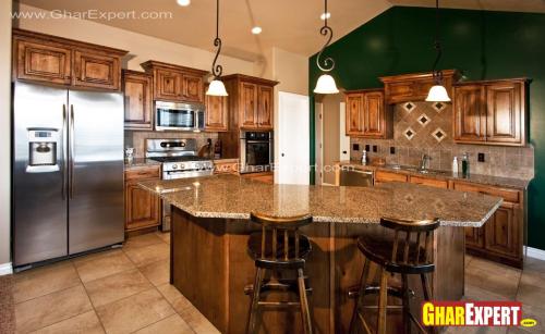 Kitchen Design with bar counter ="Kitchen