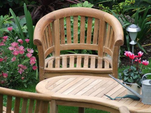 Teak wood garden furniture