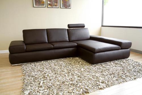 Leather Recliner Sectional