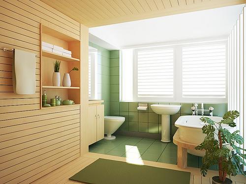 modern style bathroom