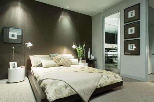 modern style bedroom