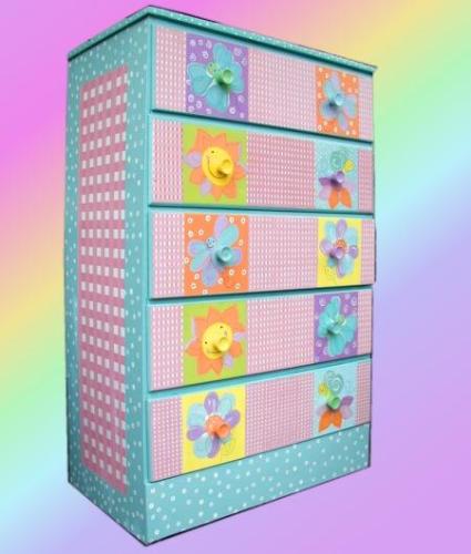 Colorful Baby Room Storage