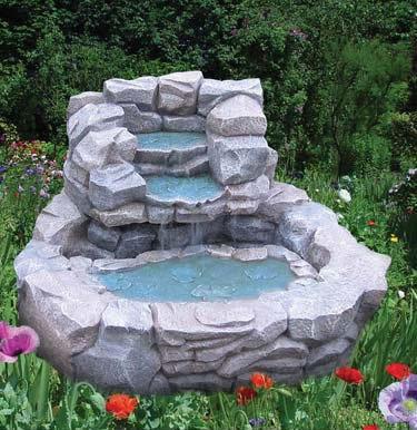 Stone bird bath