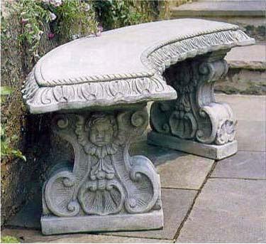 Antique garden furniture