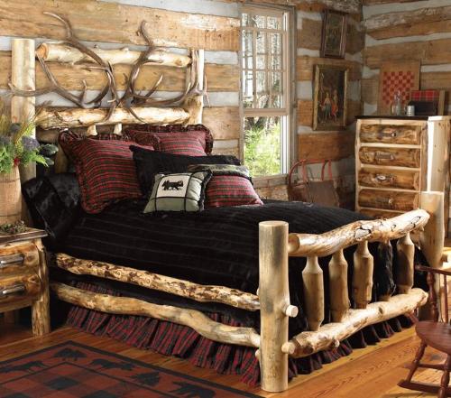 rustic bedroom