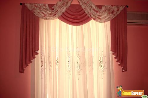 drawing room decorative curtain