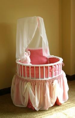 Round Baby Crib
