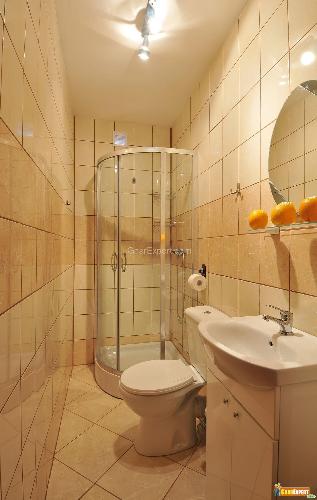 Small Bathrooms with Corner Shower