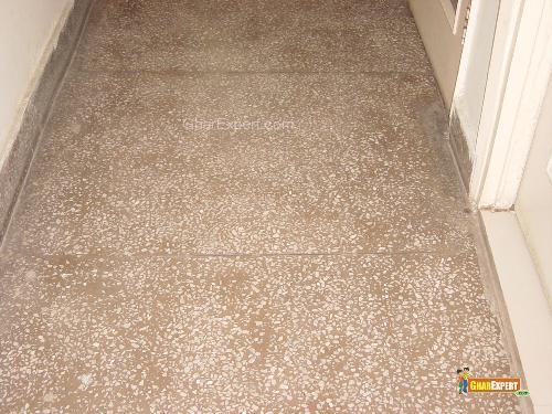 Terrazzo floor