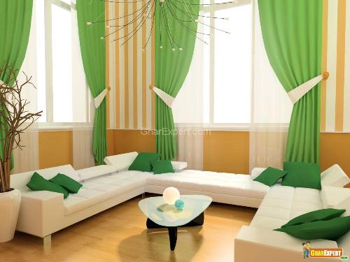 Modern Living Room Curtains