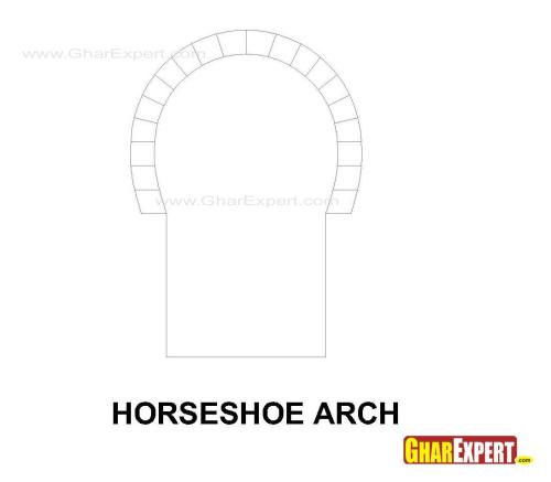Horseshoe arch Horseshoe arch
