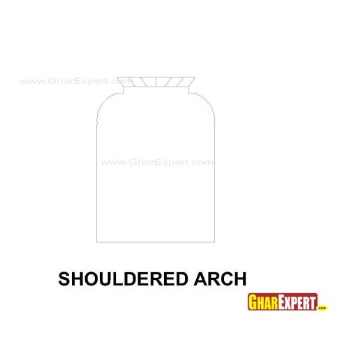 Shouldered arch