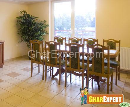 Vinyl flooring in Dining Room