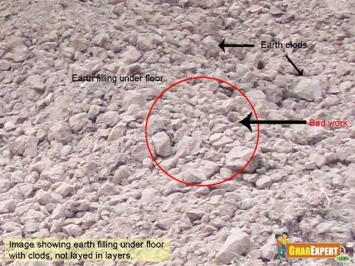 defective earth filling defective earth filling