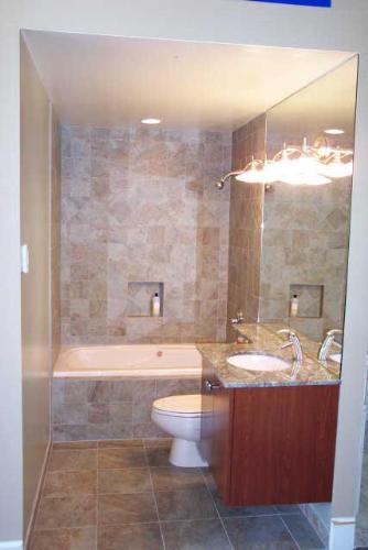 Lighting in Small bathroom